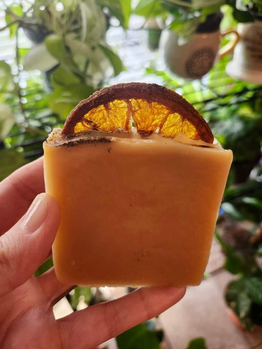 Spiced Orange Soap- essential oils only