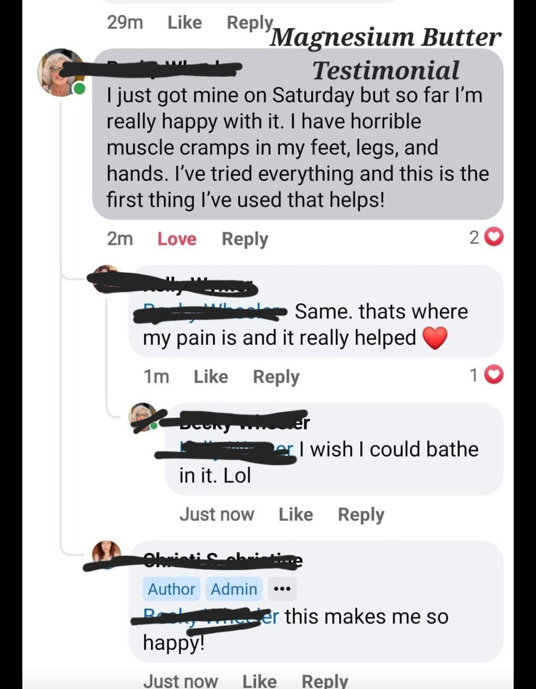 Magnesium Butter- may melt in shipment, read description!