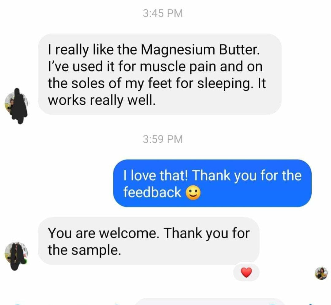 Magnesium Butter- may melt in shipment, read description!